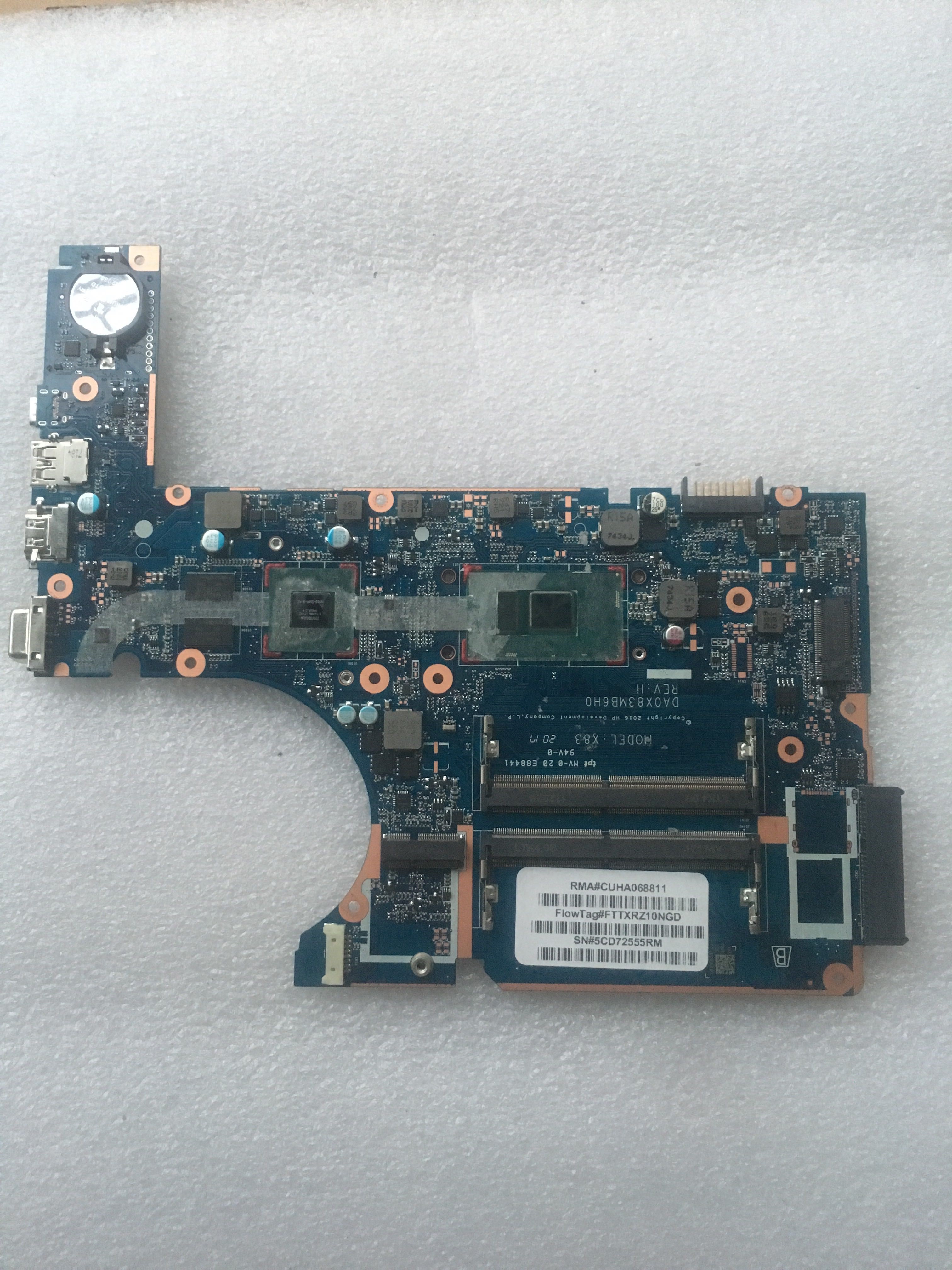 HP 907703-001 907703-601 907703-501 DA0X83MB6H0 i5-7200U Motherboard for HP Probook 450 G4 Notebook